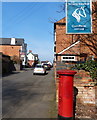 Postbox on Front Street, Birstall in LE4 4EH