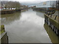 The River Roding upriver of Highbridge Road in E6 2PU