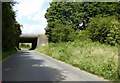 Bridge under the M4 at Magor in NP26 3ER