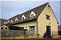Converted barn occupied by Evenlode Foods, Worton Park in OX29 4SX