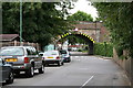 Railway bridge over Shorts Road, Carshalton, Surrey in SM5 3QW