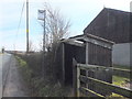 Bus Stop on Barrow Nook Lane at Wood End Farm in L39 0EH