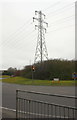 Electricity pylon on Meads Roundabout in SN5 7XF