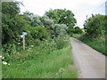 Bridleway and footpath on the lane to Grickstone Farm in BS37 6QZ