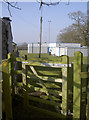 Footpath to the football in BS39 5UG