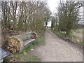 Path from The Hermitage to Beech Walk in WN6 0TE