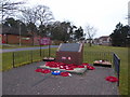 Bordon & Whitehill War Memorial: mid March 2016 in GU35 0FX