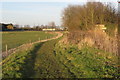 Footpath to the Greyhound stadium in SG16 6GQ