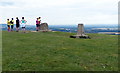 On the summit of Ivinghoe Beacon in Ivinghoe