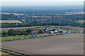 View towards Town Farm and Ivinghoe in Ivinghoe