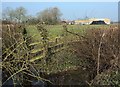 Farm buildings, Huntspill Moor in TA9 3PH