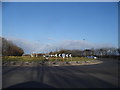 Roundabout on Wretchwick Way, Bicester in OX26 6XX