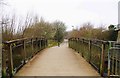 Bridge over Emma's Dike, Witney, Oxon in OX28 4EG