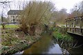 Confluence of Colwell Brook and Emma's Dike, Witney, Oxon in OX28 4EG