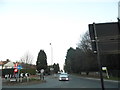 The A40 at the junction of the A4010, West Wycombe in HP14 3EL