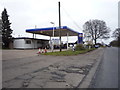Service station on Bury Road (B1506) in CB8 7PY