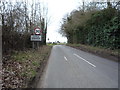 Entering Little Saxham in IP29 5LH