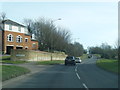 A422 Stratford Road heading east in MK18 7BG