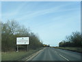 A422 at Northamptonshire county boundary in MK19 6DE