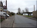 Approaching the level crossing on Brinkley Road, Six Mile Bottom in CB8 0XF