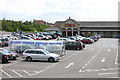 Tesco Store and carpark in CM6 4FP
