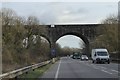 Railway bridge over A30 east of Hayle in TR27 5GA