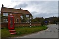 Saxlingham Nethergate: The disused telephone box in NR15 1TS