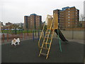 Playground on Little Ilford Estate in IG1 1EU