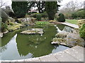 Pond in the City of London Cemetery in IG1 3DF
