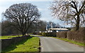 Farm buildings along Blatherwycke Road in PE8 6XY