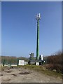Communications mast in Steeple Woods, Carbis Bay in TR26 3HD