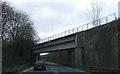 Railway bridge over the A49 in SY8 4DP
