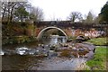 Millheugh Bridge and the Rotten Calder in G72 9UL