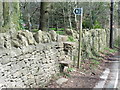 Stone stile on Bath Skyline walk in BA2 7JT