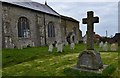 Knapton; War memorial in the churchyard in NR28 0SE