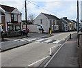 Zebra crossing, Glebe Road, Loughor in SA4 6RY