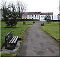 Park benches, Loughor in SA4 6RY