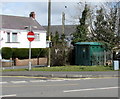 Electricity substation on a Loughor corner in SA4 6RY
