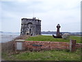 Martello Tower and anchor Pembroke Dock in SA72 6TD