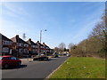The top of Tessall  Lane, Longbridge, Birmingham in B31 2UA