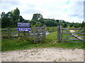 Poulter Country Park - Entrance from Car Park in NG20 9DW