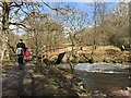 Footbridge over the Mellte in SA11 5UT