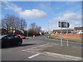 Roundabout on John Hall Way, Cressex in HP12 4PB