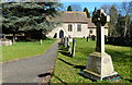 War memorial at St Mary's Church, Bleasby in Bleasby