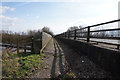 The Opencast Way goes over the M180 in DN17 2BU