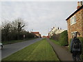 Street scene in High Catton village in YO41 1EG
