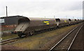 Coal wagons beside Enterprise Handling UK Ltd's warehouse in DN14 0WE