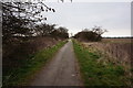 Hornsea Rail Trail towards Swine in HU8 9FD