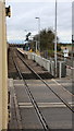 Whitley Bridge Station and level crossing from charter train in DN14 0WE