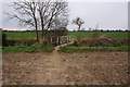 Footbridge over a drain near Bilton in HU11 4HP